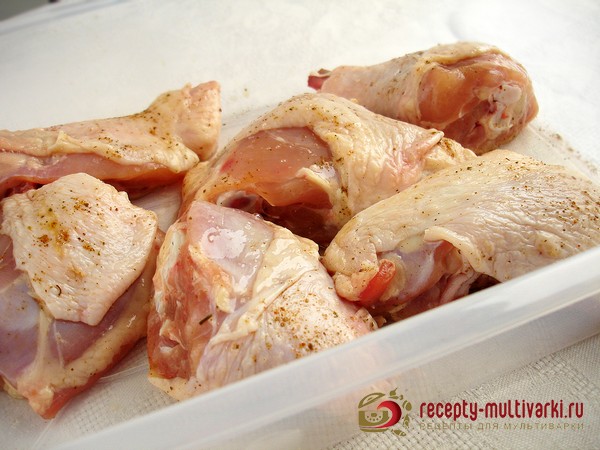 Курица в майонезе в мультиварке: рецепт приготовления пошаговый