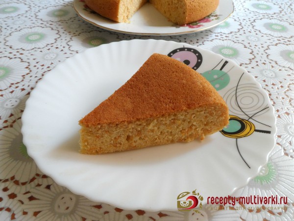 Медовый бисквит в мультиварке рецепт с фото, как приготовить на zelgrumer.ru